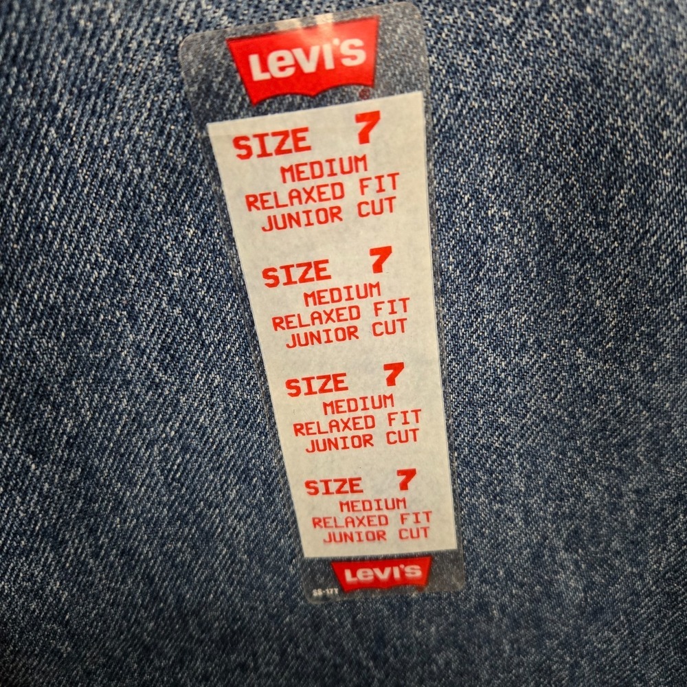 Vintage Levis 950 Jeans Womens 7 (29x31) Blue Tapered Made in USA deadstock NEW - Picture 5 of 12